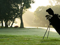 Golfing image